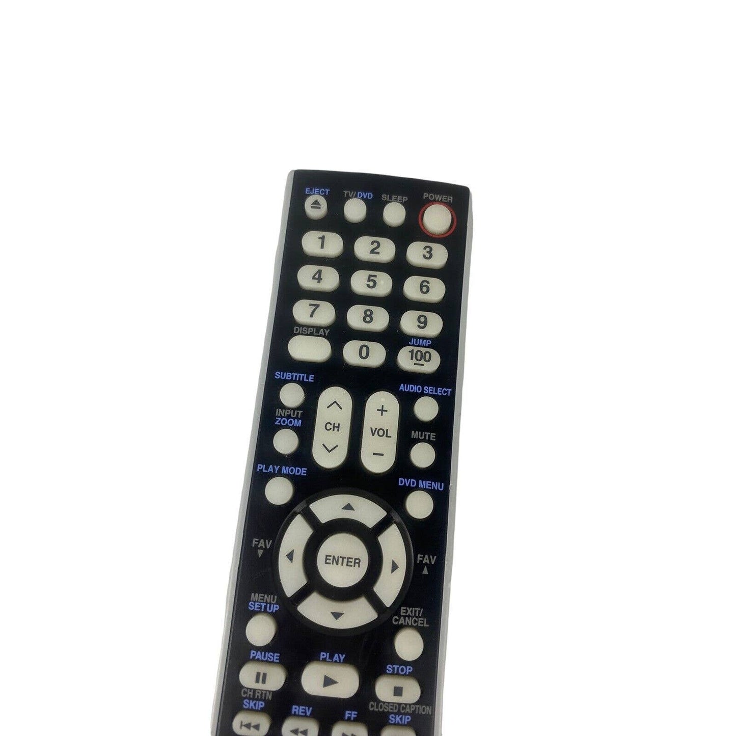 Toshiba DC-LWB1 OEM Original TV DVD Replacement Remote Control Tested Black