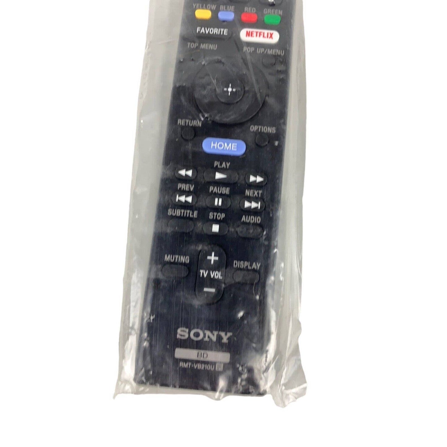 NEW Sony RMT-VB210U OEM Original Blu-Ray Replacement Remote Control Black