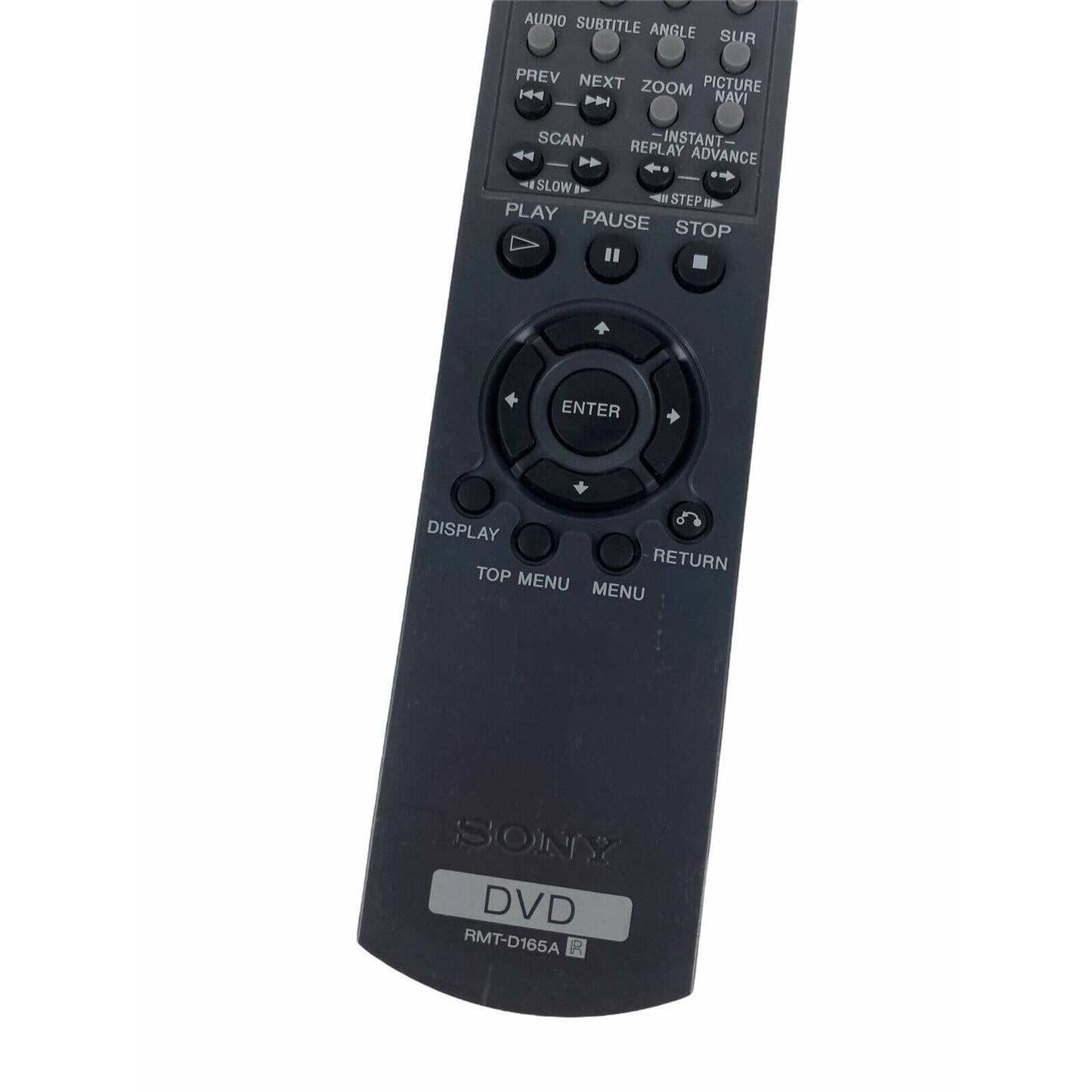 Sony RMT-D165A OEM Original DVD Replacement Remote Control Tested Black