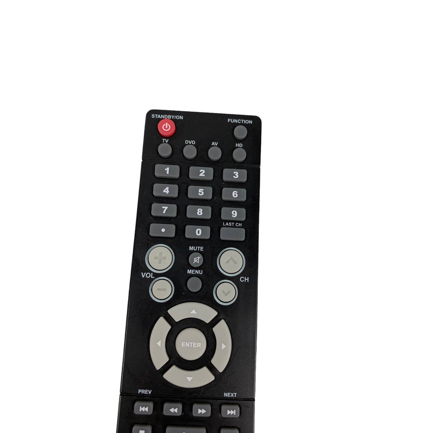 SENS S2201DVD Player OEM Original Replacement Remote Control Tested Black