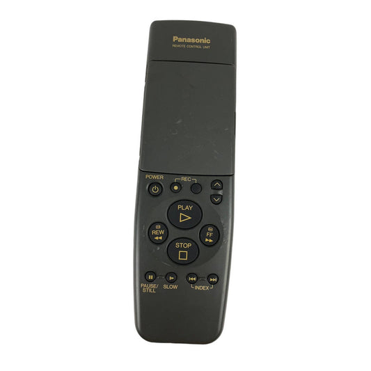 Panasonic VEQ1711 VCR OEM Original Replacement Remote Control Tested Black