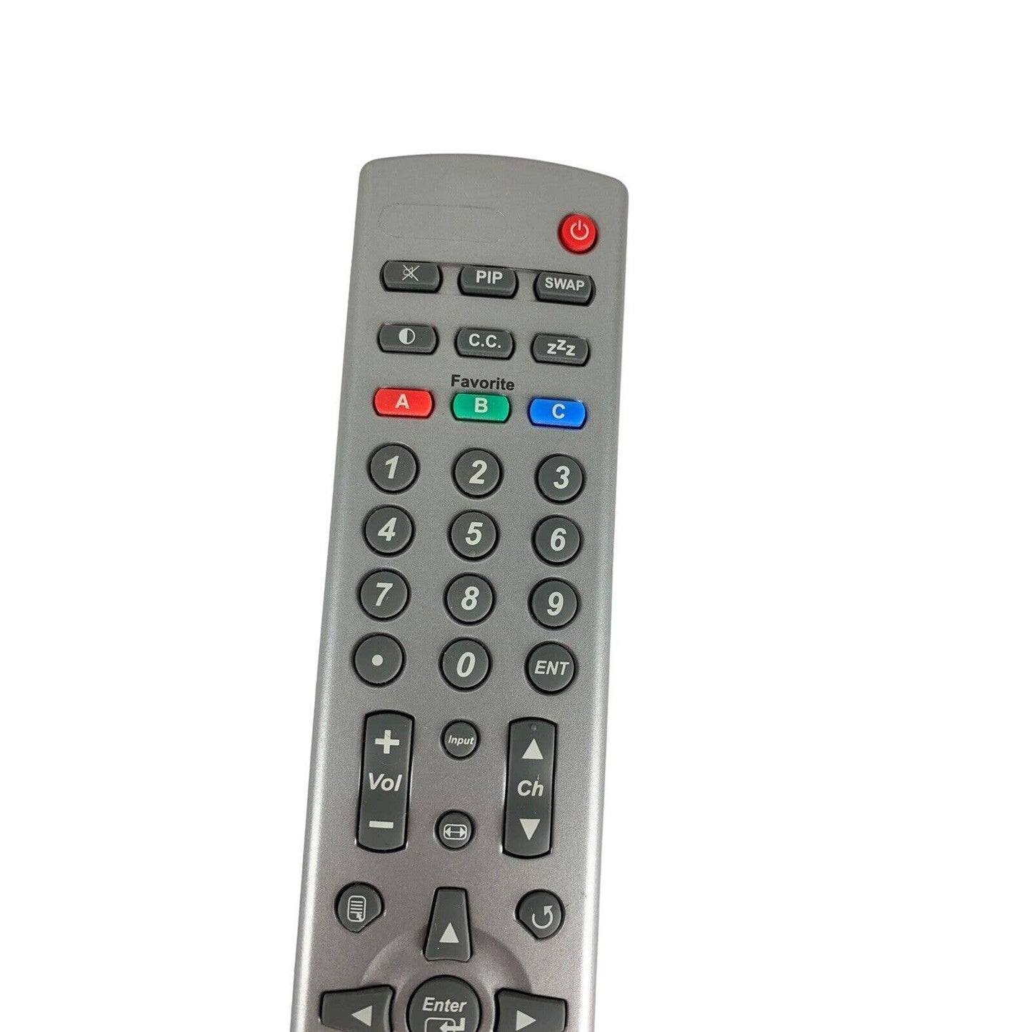 Westinghouse RMT-05 OEM Original TV Television Replacement Remote Control Silver