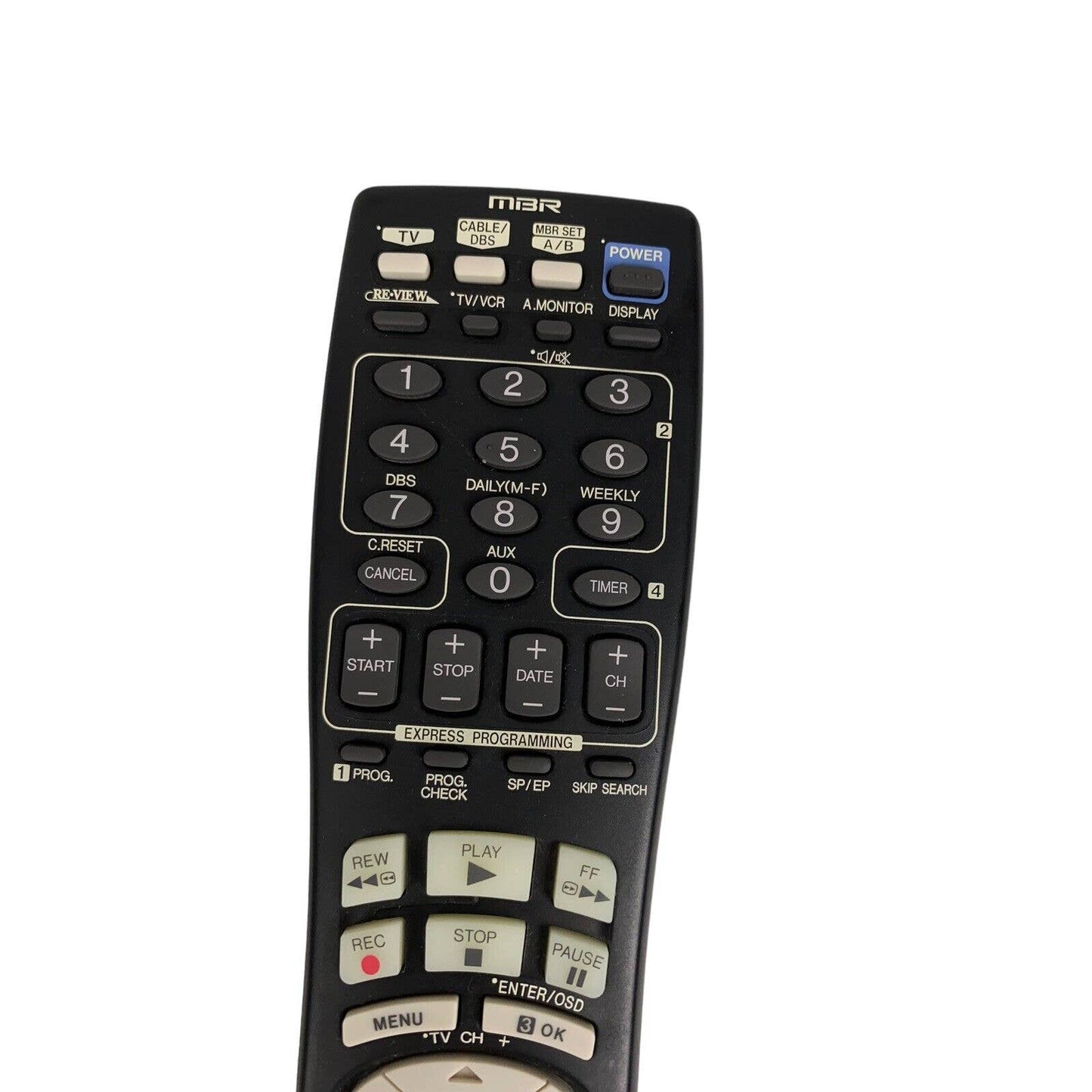 JVC LP20303-015 OEM Original Multi-Brand Replacement Remote Control Tested Black