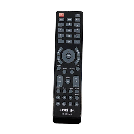 Insignia NS-RC03A-13 OEM Original TV Television Replacement Remote Control Black