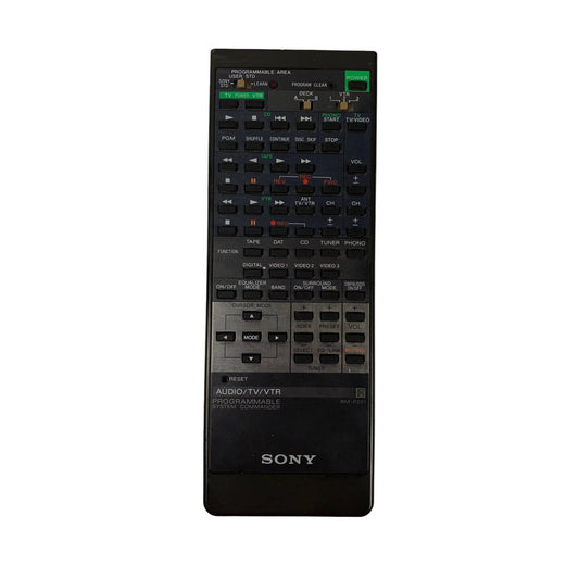 Sony RM-P201 OEM Original Audio TV VTR Replacement Remote Control Black Tested