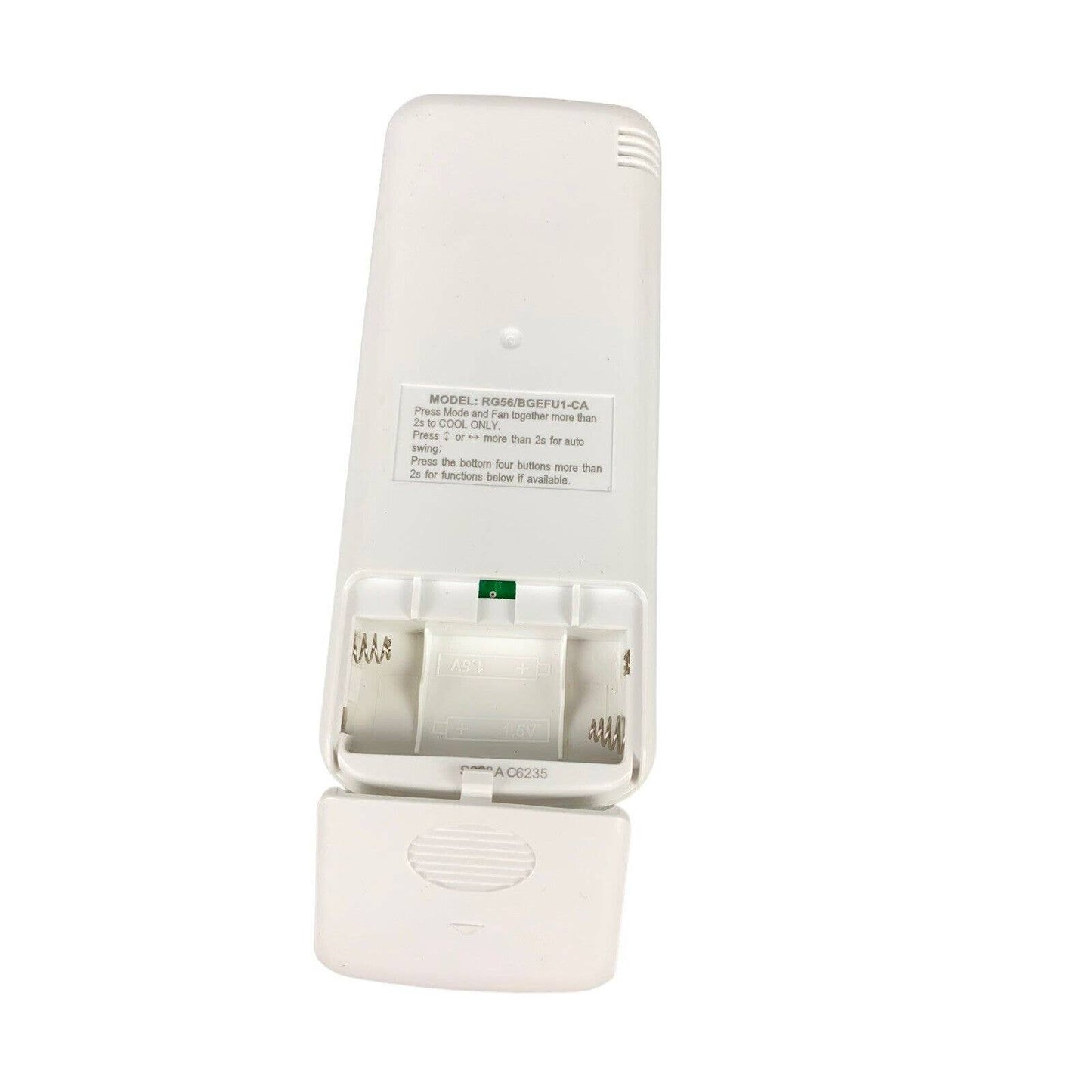 Carrier RG56/BGEF-CA OEM Original Air Conditioner AC Remote Control White