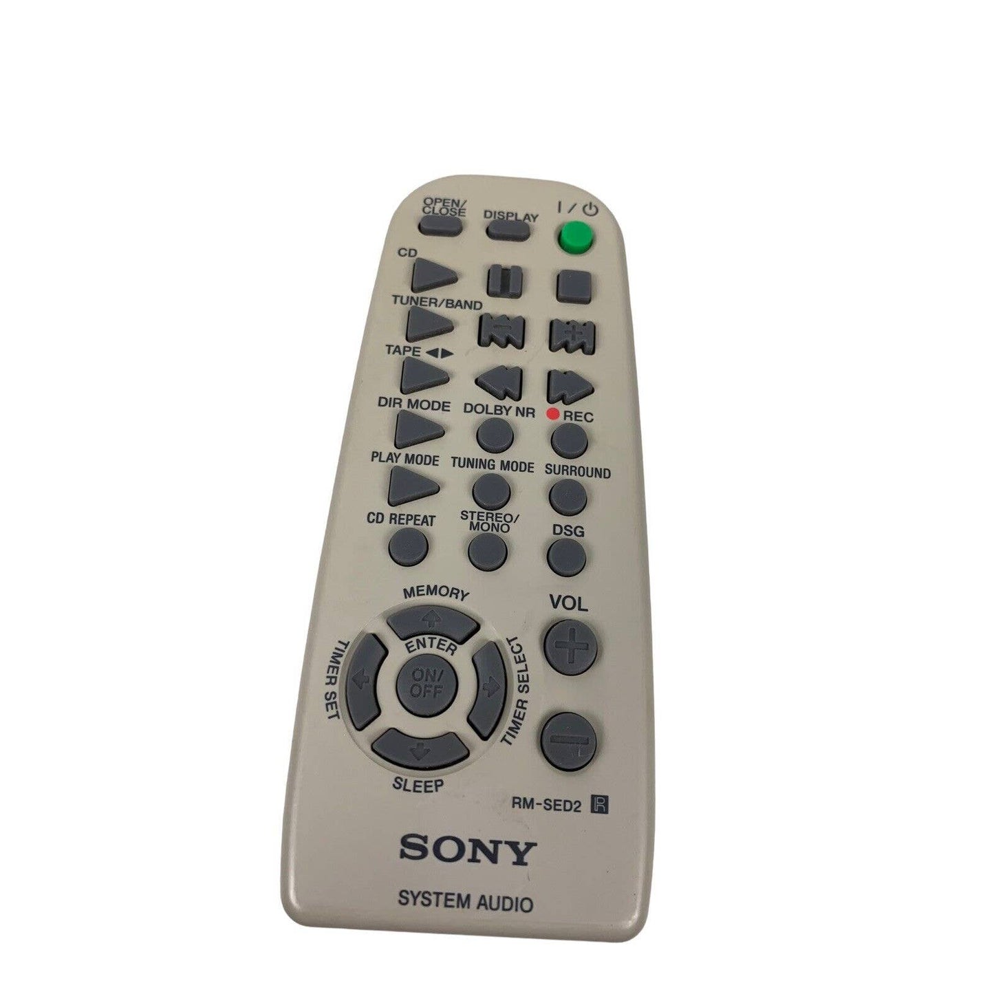 Sony RM-SED2 OEM Original System Audio Replacement Remote Control Tested