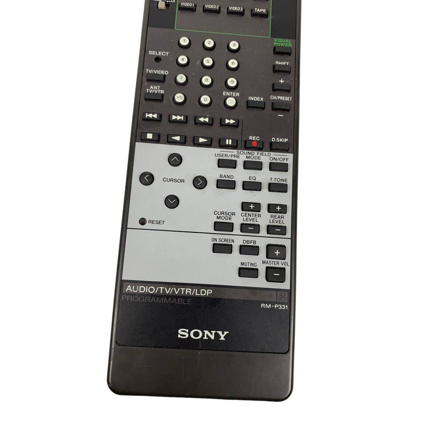 Sony RM-P331 OEM Original Audio TV VTR LDP Replacement Remote Control Tested