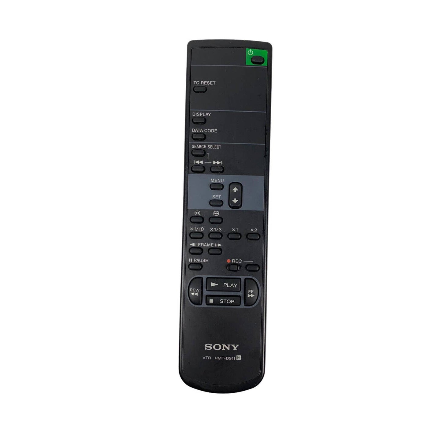 Sony RMT-DS11 OEM Original VTR DVCAM Replacement Remote Control Tested Black