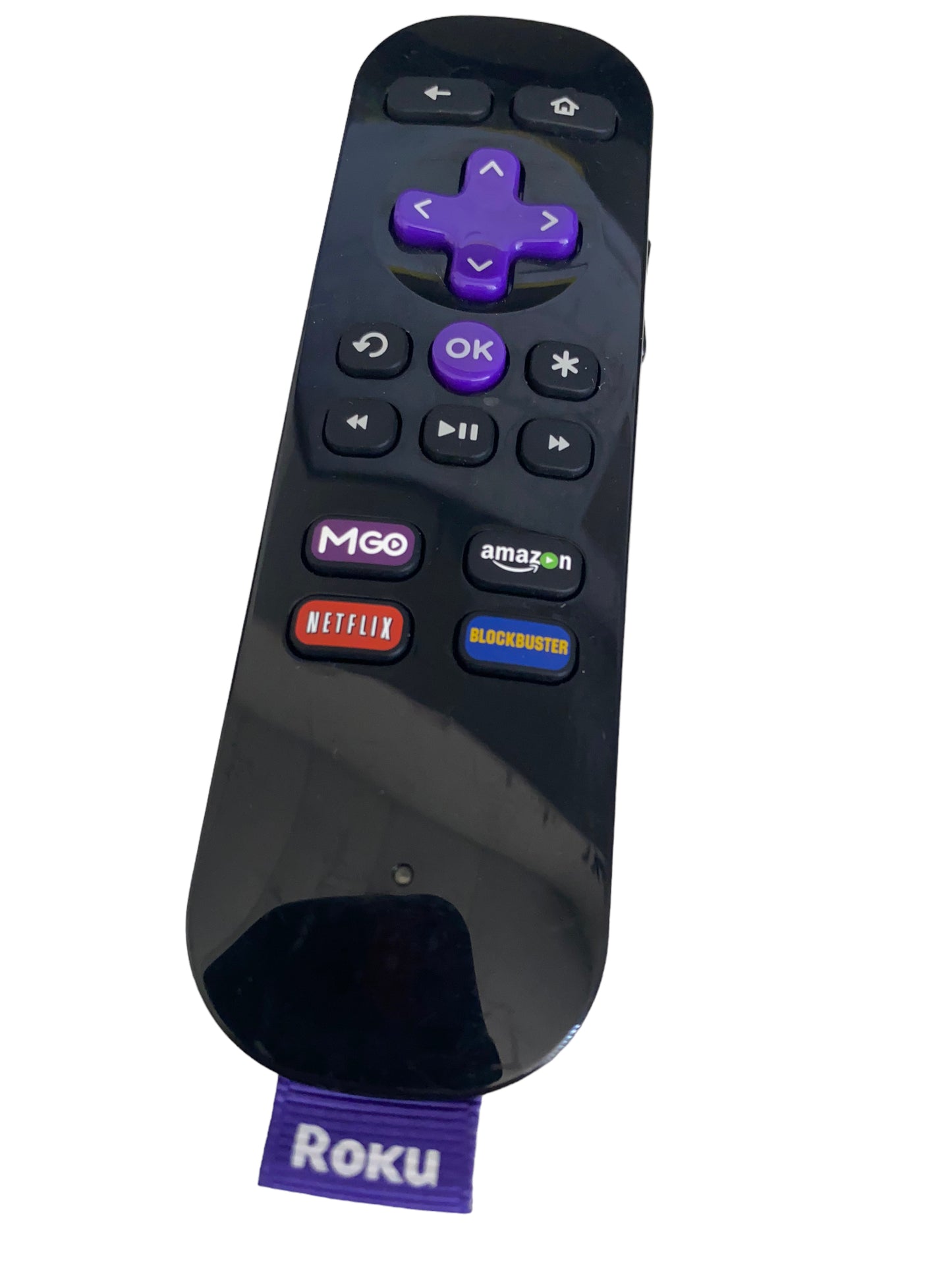 Roku RC07 Streaming Remote Control Enhanced With Headphone Jack