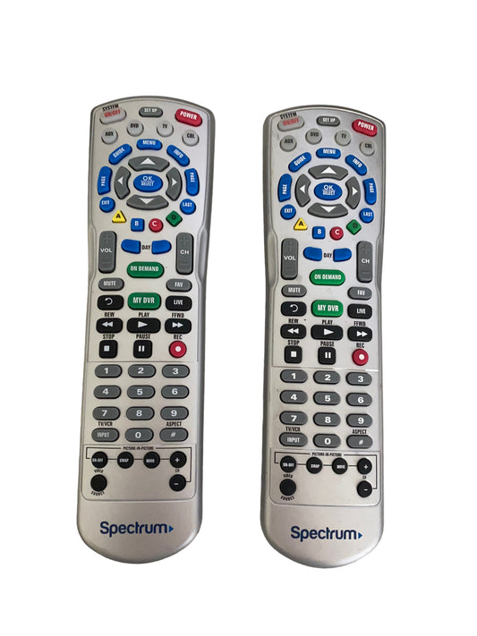 Lot Of 2 Spectrum 1060BC2/1060BC3 Cable Box TV Television Replacement Remote Control