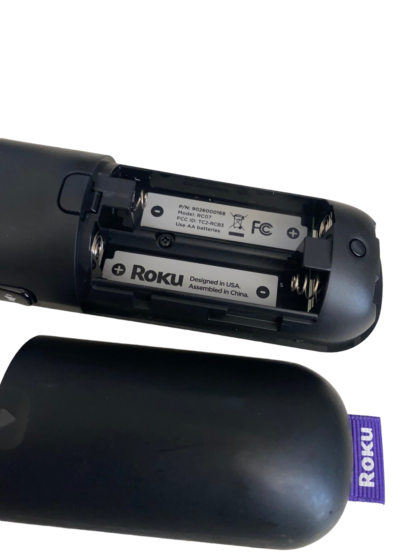 Roku RC07 Streaming Remote Control Enhanced With Headphone Jack