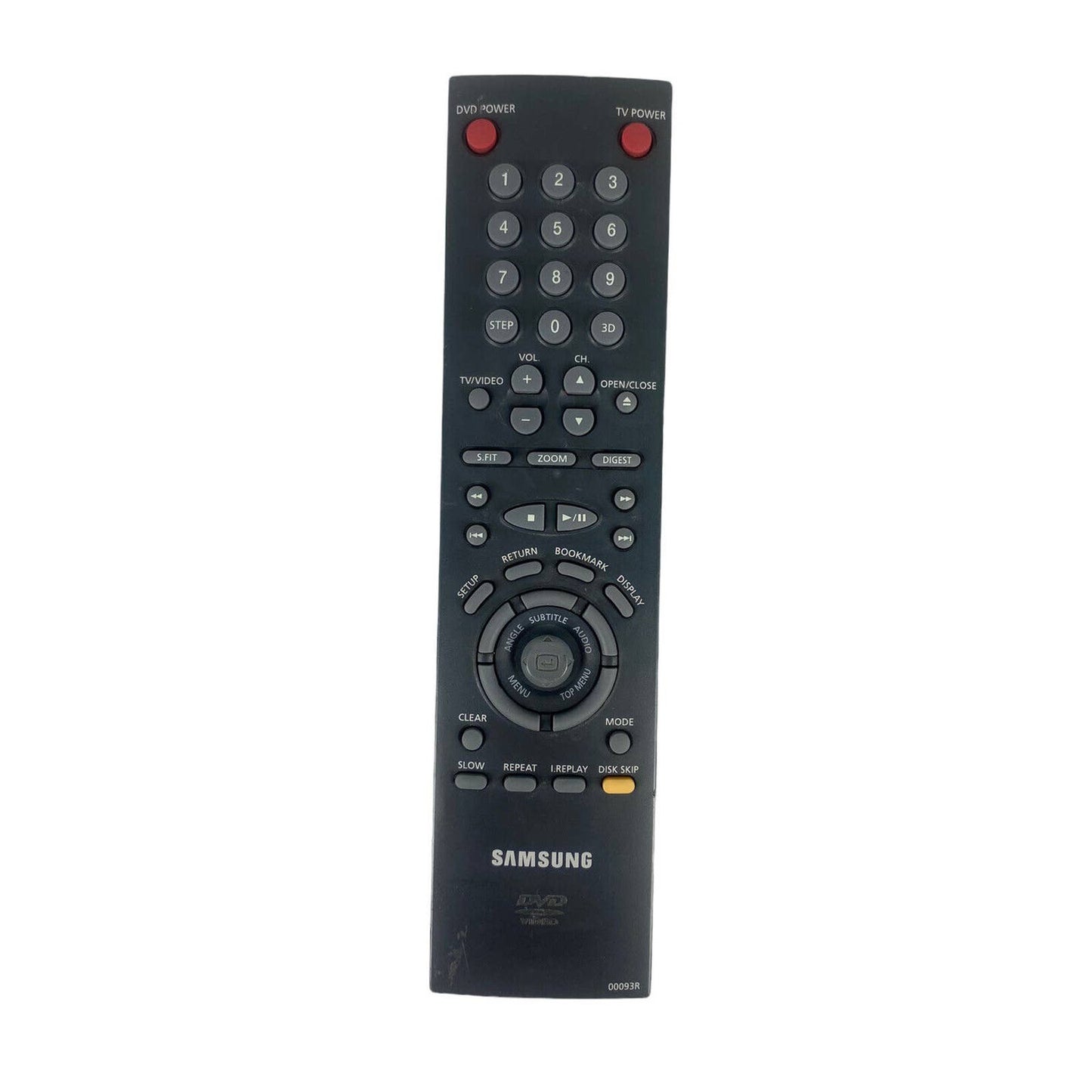 Samsung 00093R DVD Replacement Remote Control