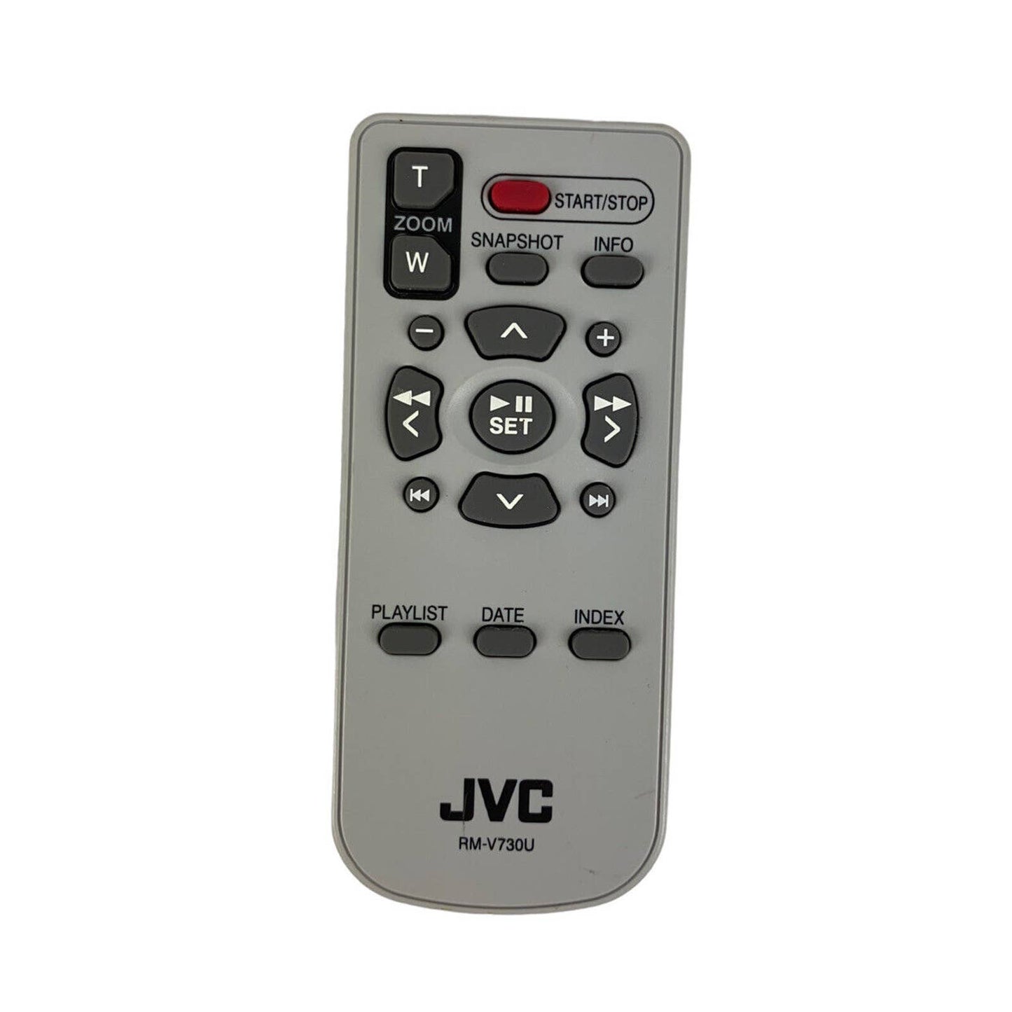 JVC RM-V730U OEM Original Camcorder Replacement Remote Control Tested Gray