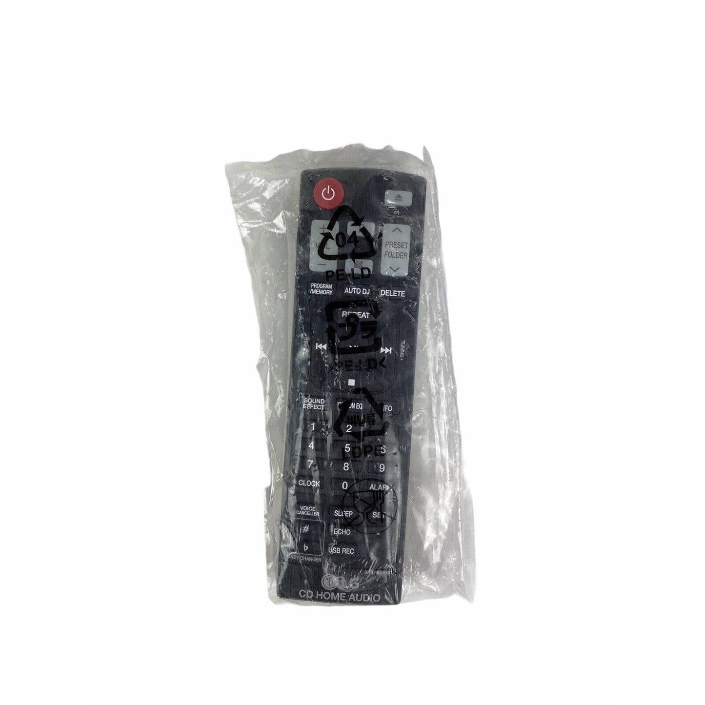 NEW LG AKB74955341 CD Home Audio Replacement Remote Control Black