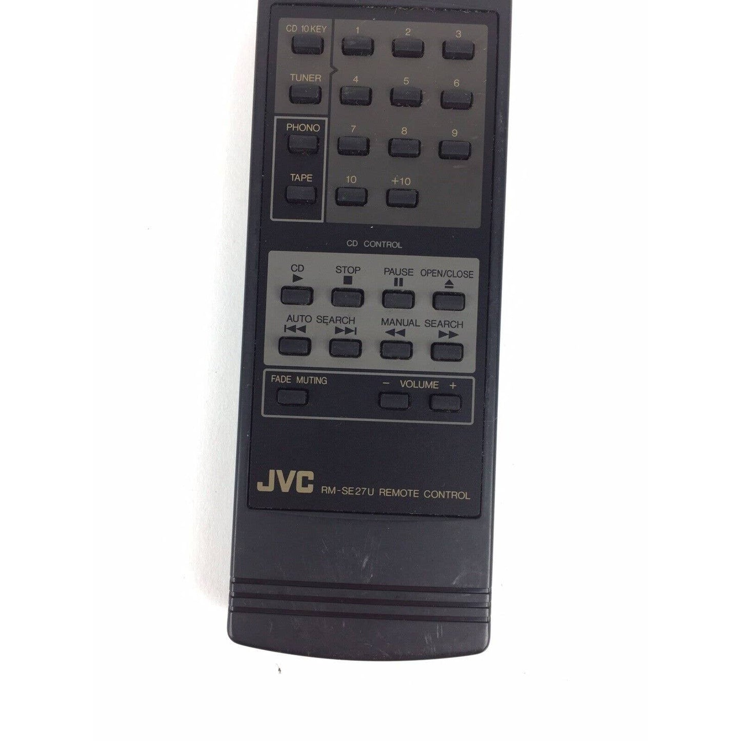 JVC RM-SE27U OEM Original Stereo Replacement Remote Control Tested Black