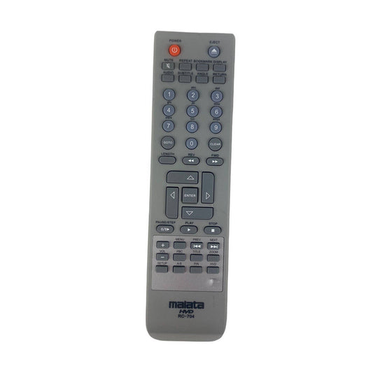 Malata RC-704 HVD Replacement Remote Control