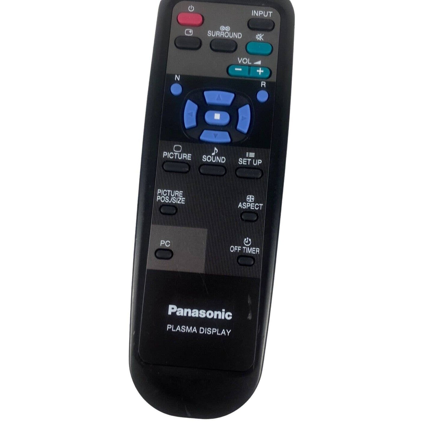 Panasonic EUR646525 Plasma Display Replacement Remote Control