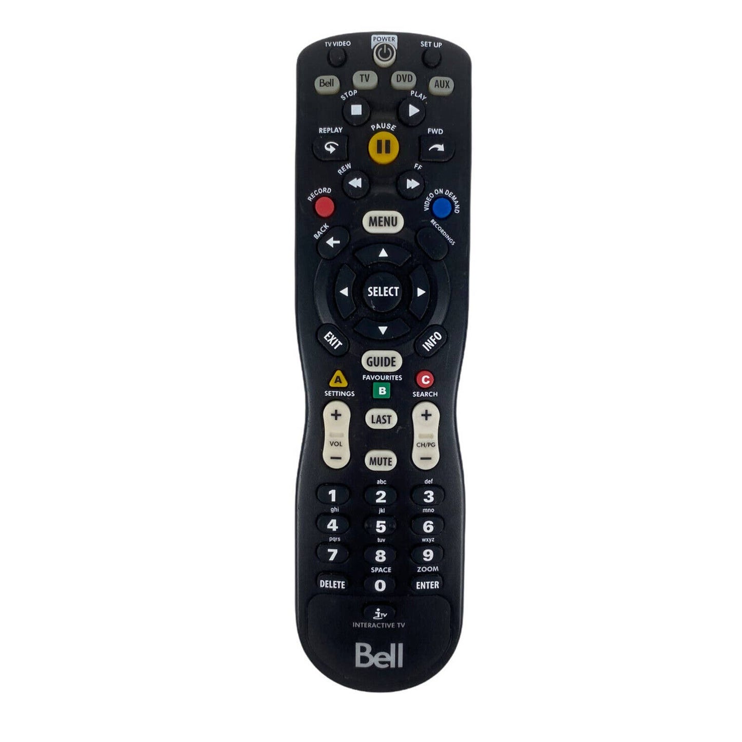 Bell URC-62440BA0-003 Cable TV Replacement Remote Control