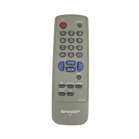 Sharp G1571SB TV Television Replacement Remote Control