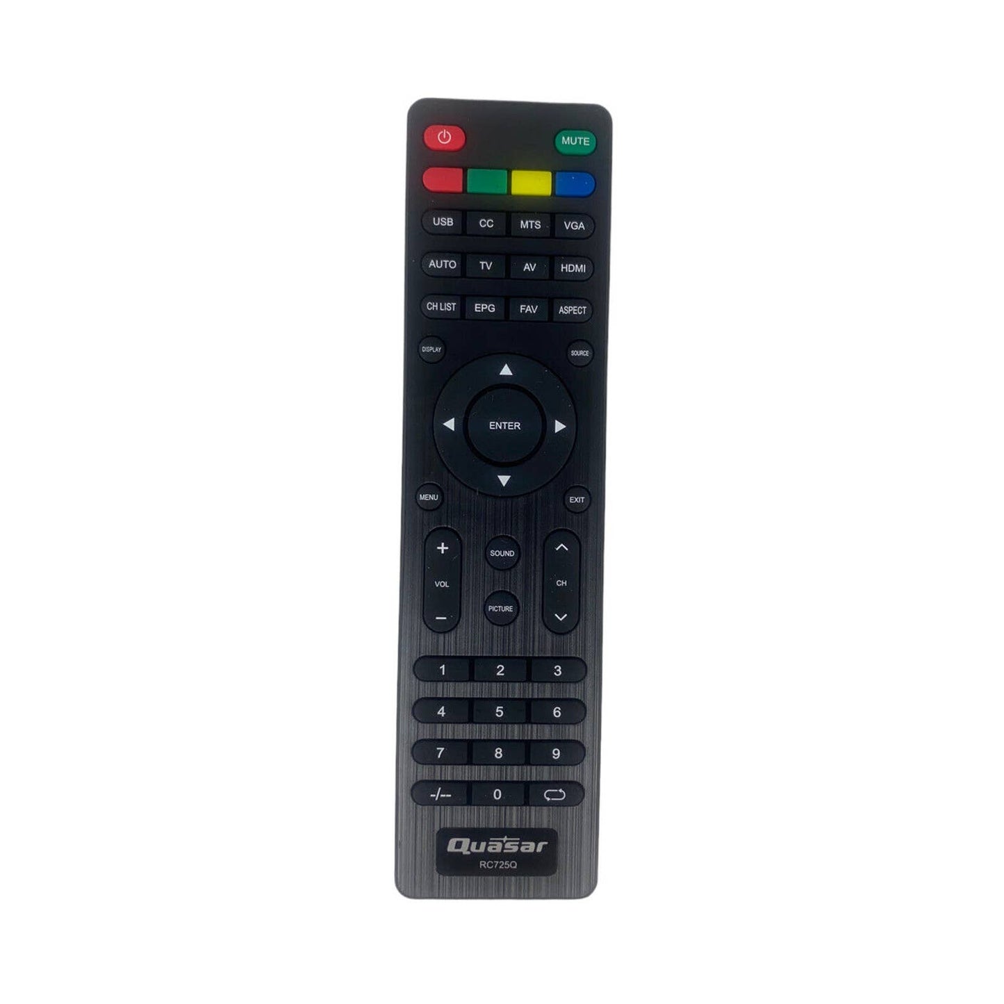 NEW Quasar RC725Q TV Television Replacement Remote Control