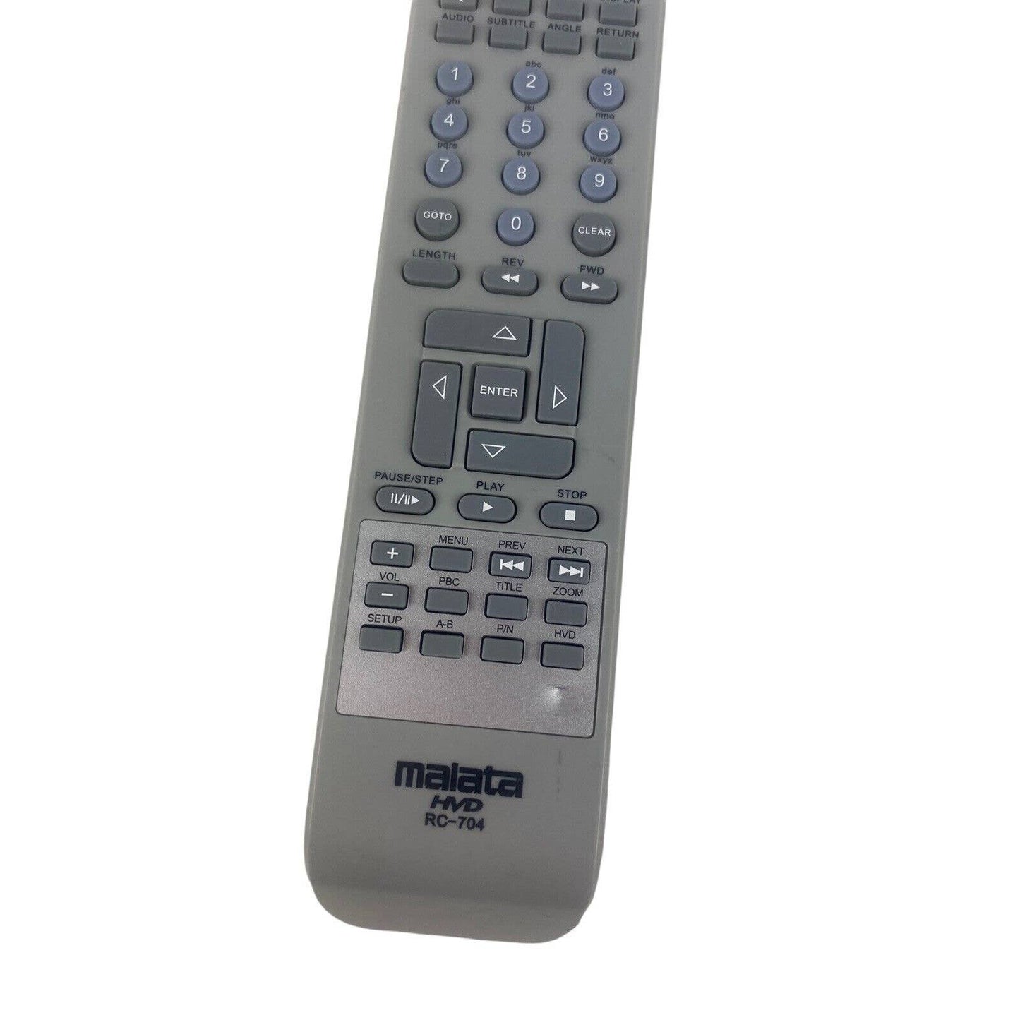 Malata RC-704 HVD Replacement Remote Control