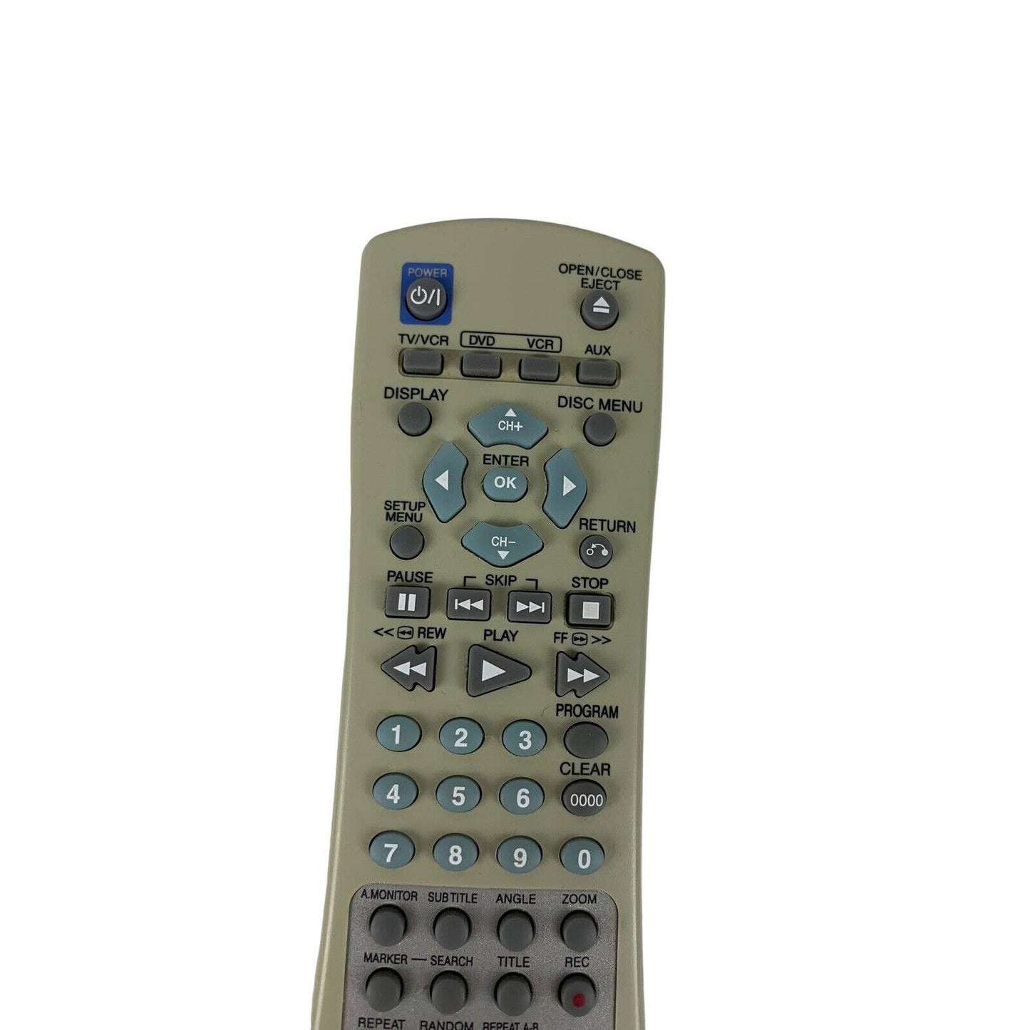 JVC RM-SHR007U OEM Original DVD VCR Replacement Remote Control Tested