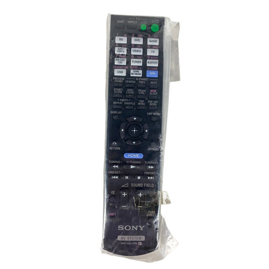 NEW Sony RM-AAU170 OEM Original AV System Replacement Remote Control Black