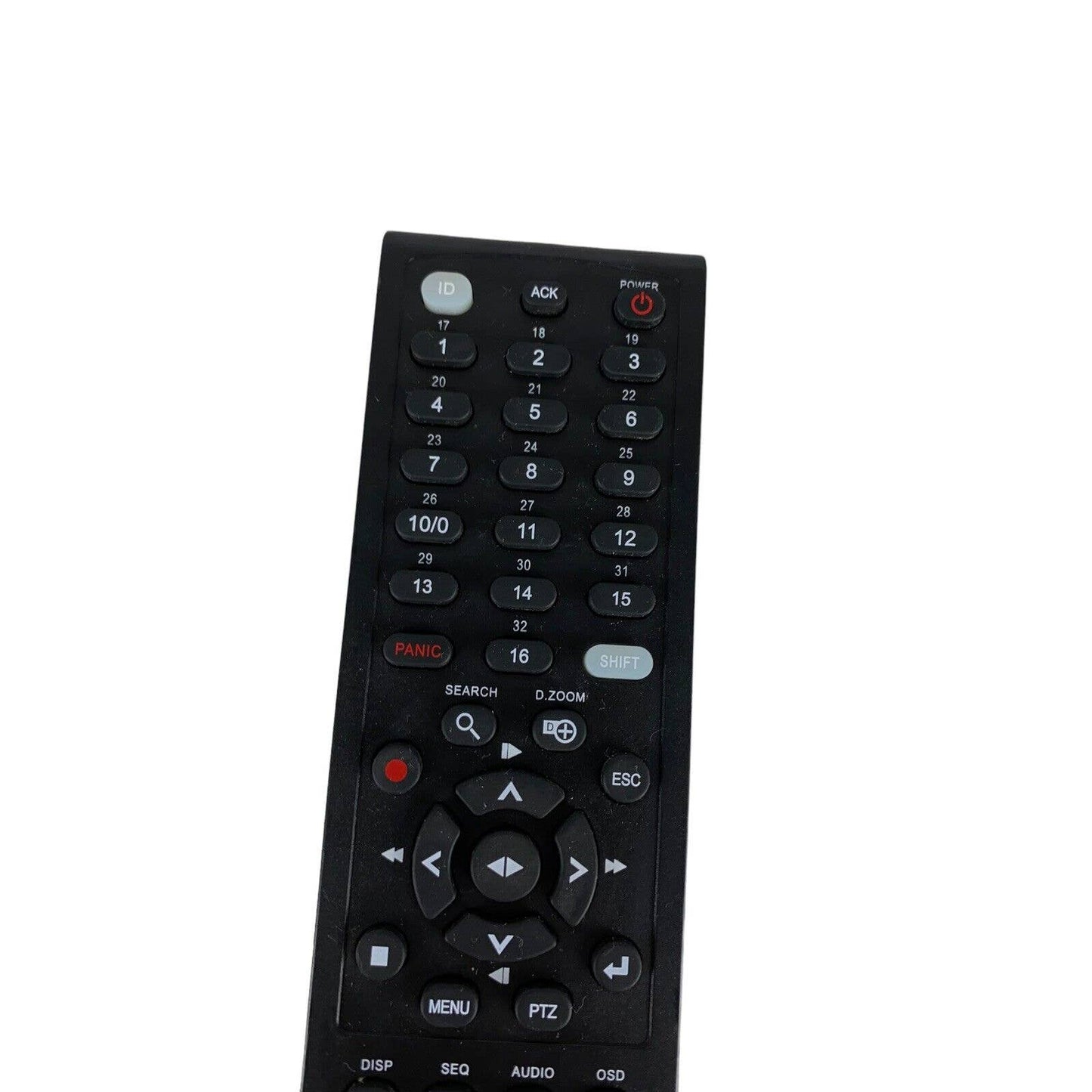 Nuvico DVR Security ED-C400 800 1600 Series Replacement Remote Control Tested