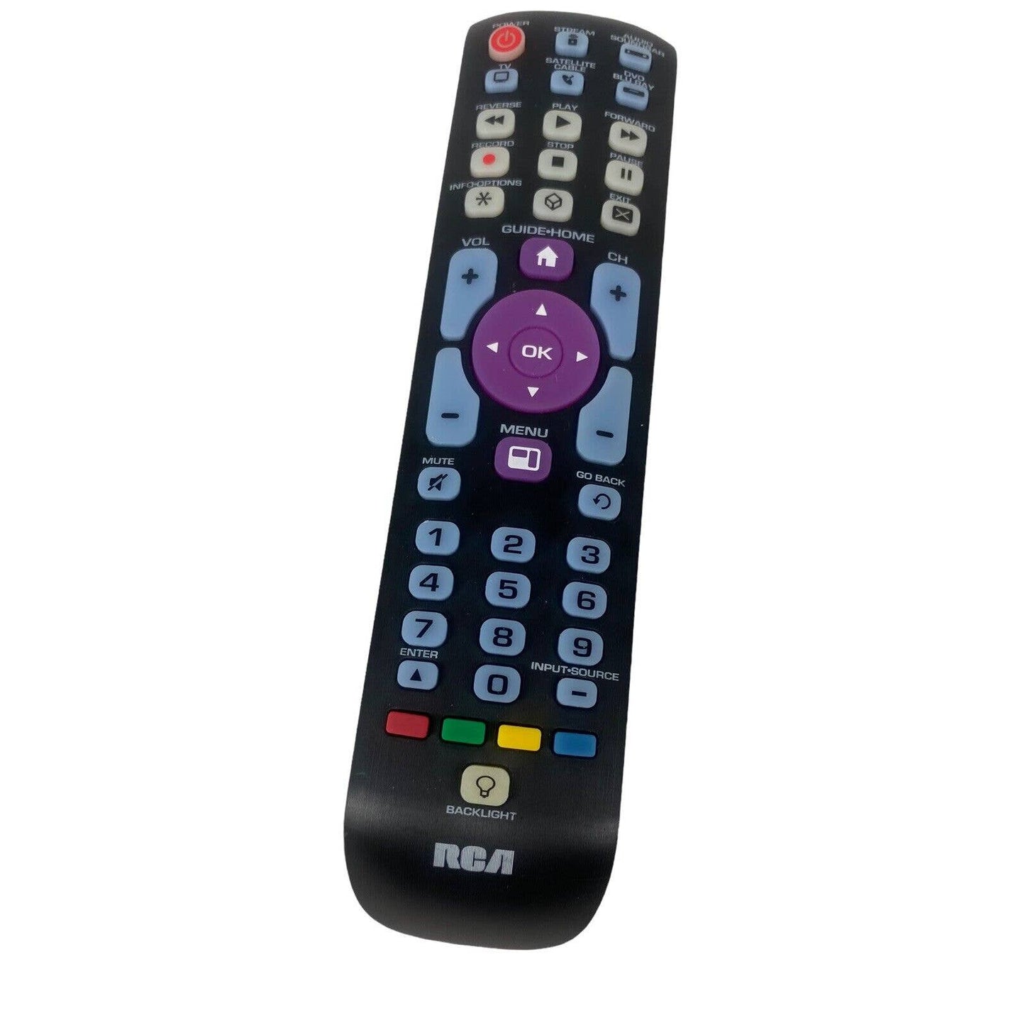 RCA RCRN05BHZ 5-Device Universal Replacement Remote Control