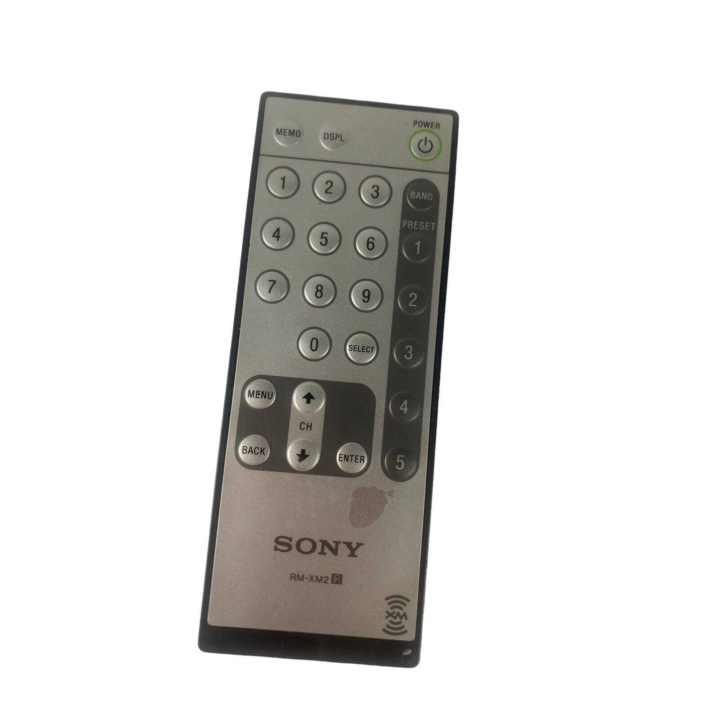 Sony RM-XM2 XM Radio Replacement Remote Control