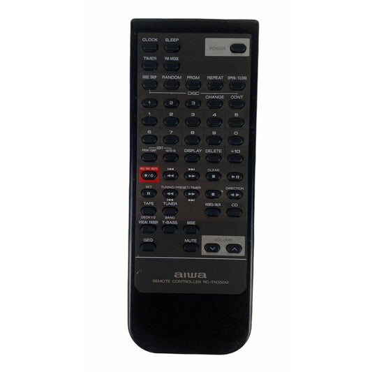 Aiwa RC-TN350M CD Audio Replacement Remote Control