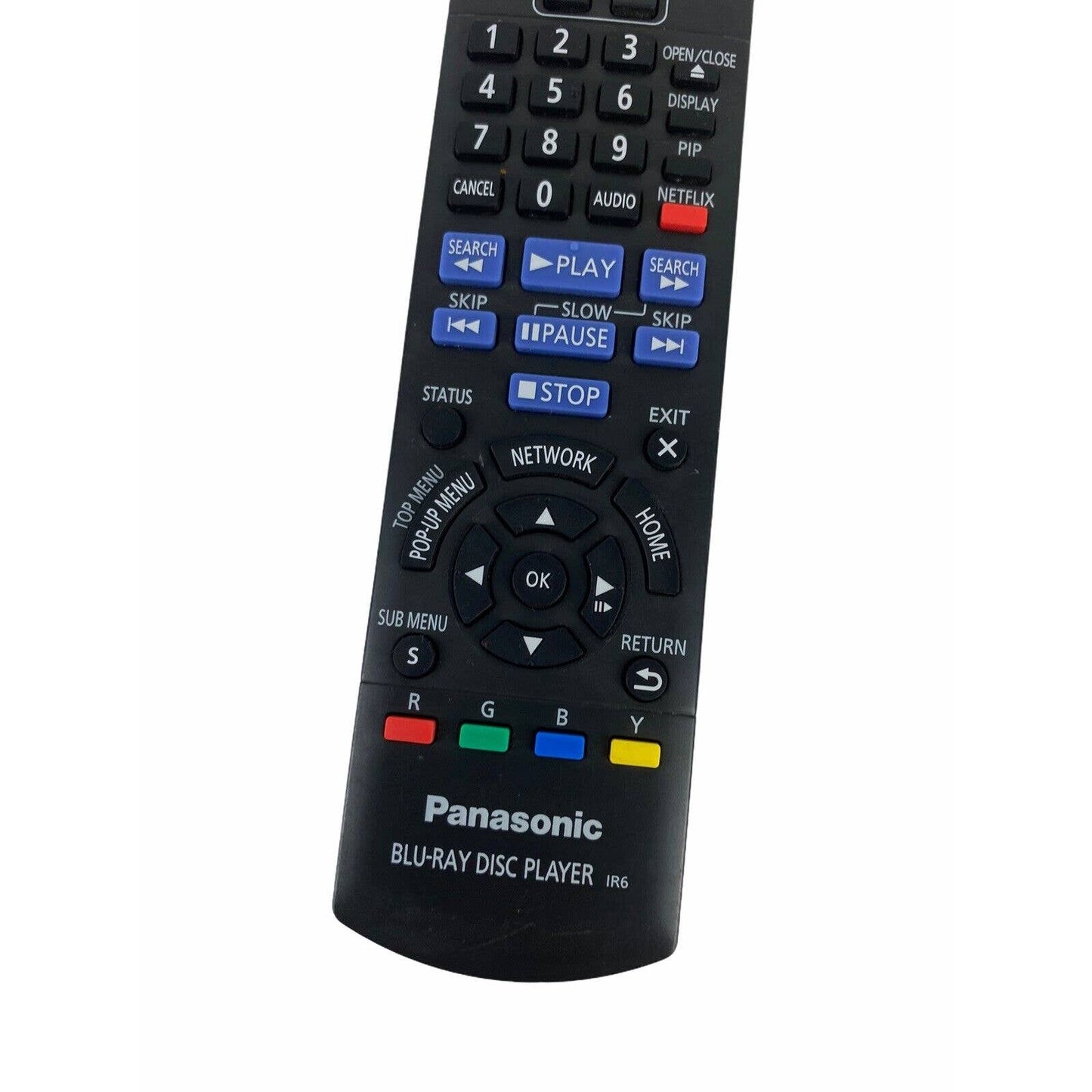 Panasonic N2QAYB000575 Blu-Ray Player Replacement Remote Control