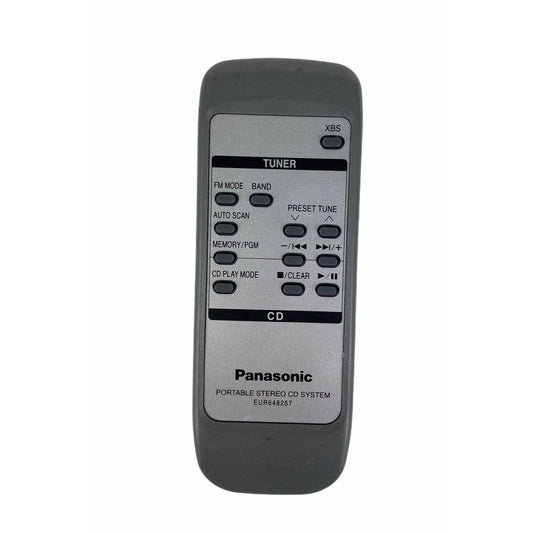 Panasonic EUR648257 Stereo CD Portable Replacement Remote Control