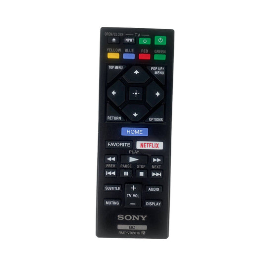 Sony RMT-VB201U Blu-Ray Replacement Remote Control