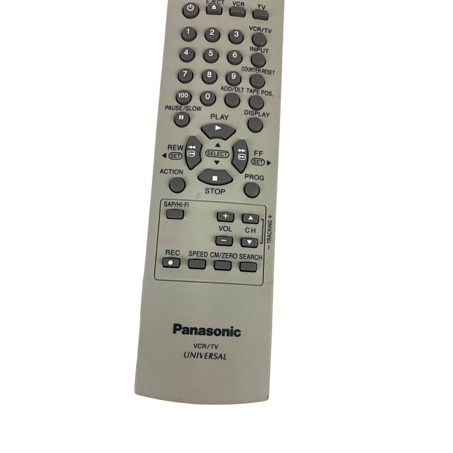 Panasonic EUR7723KA0 VCR TV OEM Original Replacement Remote Control Tested