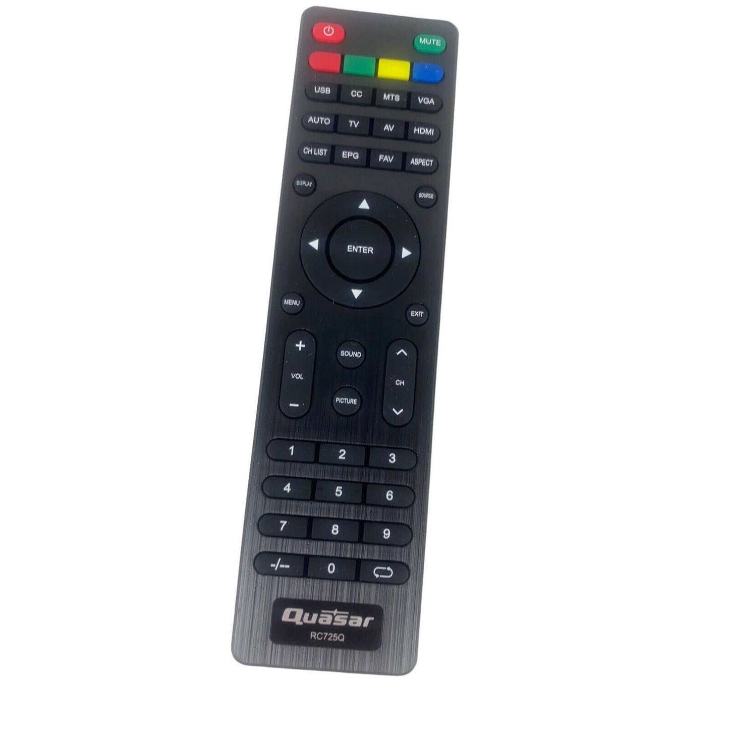 NEW Quasar RC725Q TV Television Replacement Remote Control