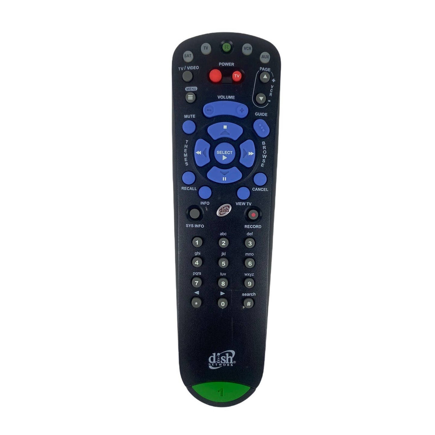 Dish 119947 4.0 IR UHF Pro Cable TV Television Replacement Remote Control