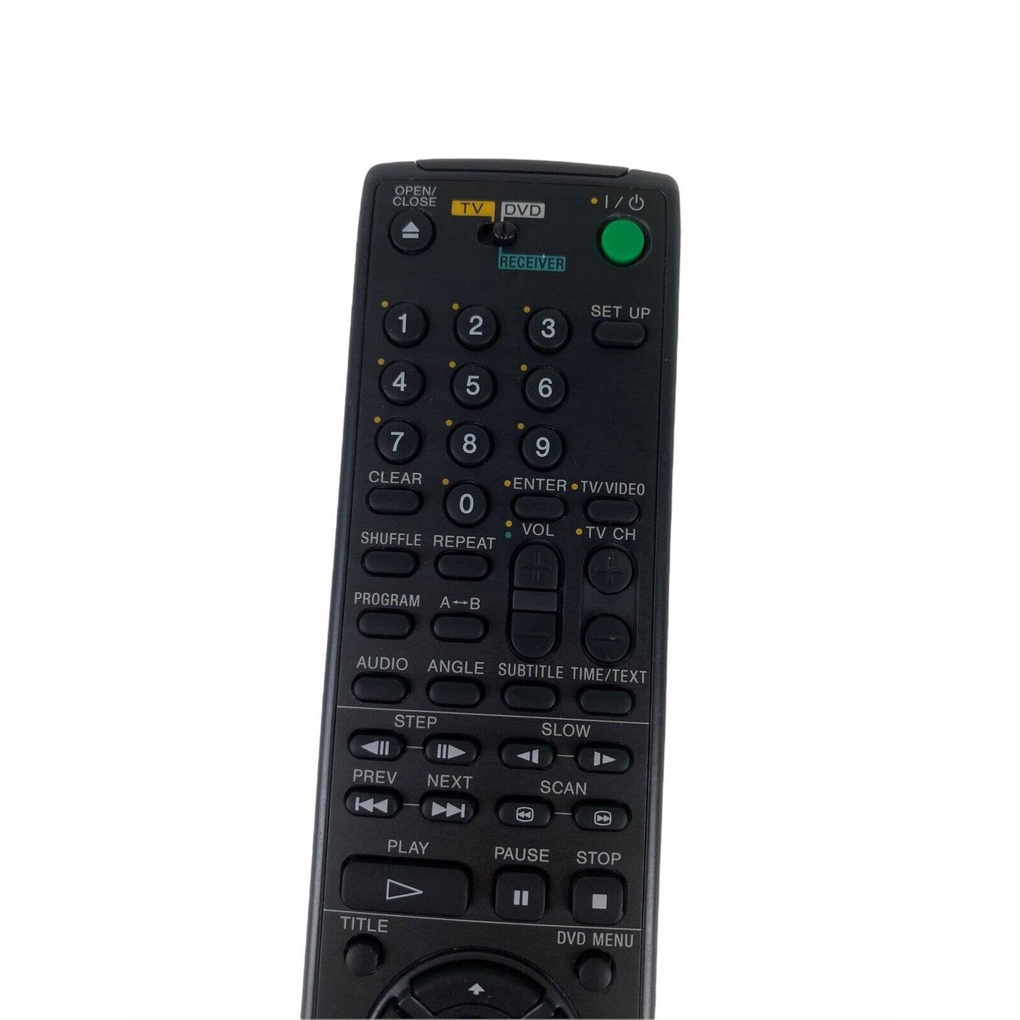 Sony RMT-D109A DVD TV Replacement Remote Control Tested Black