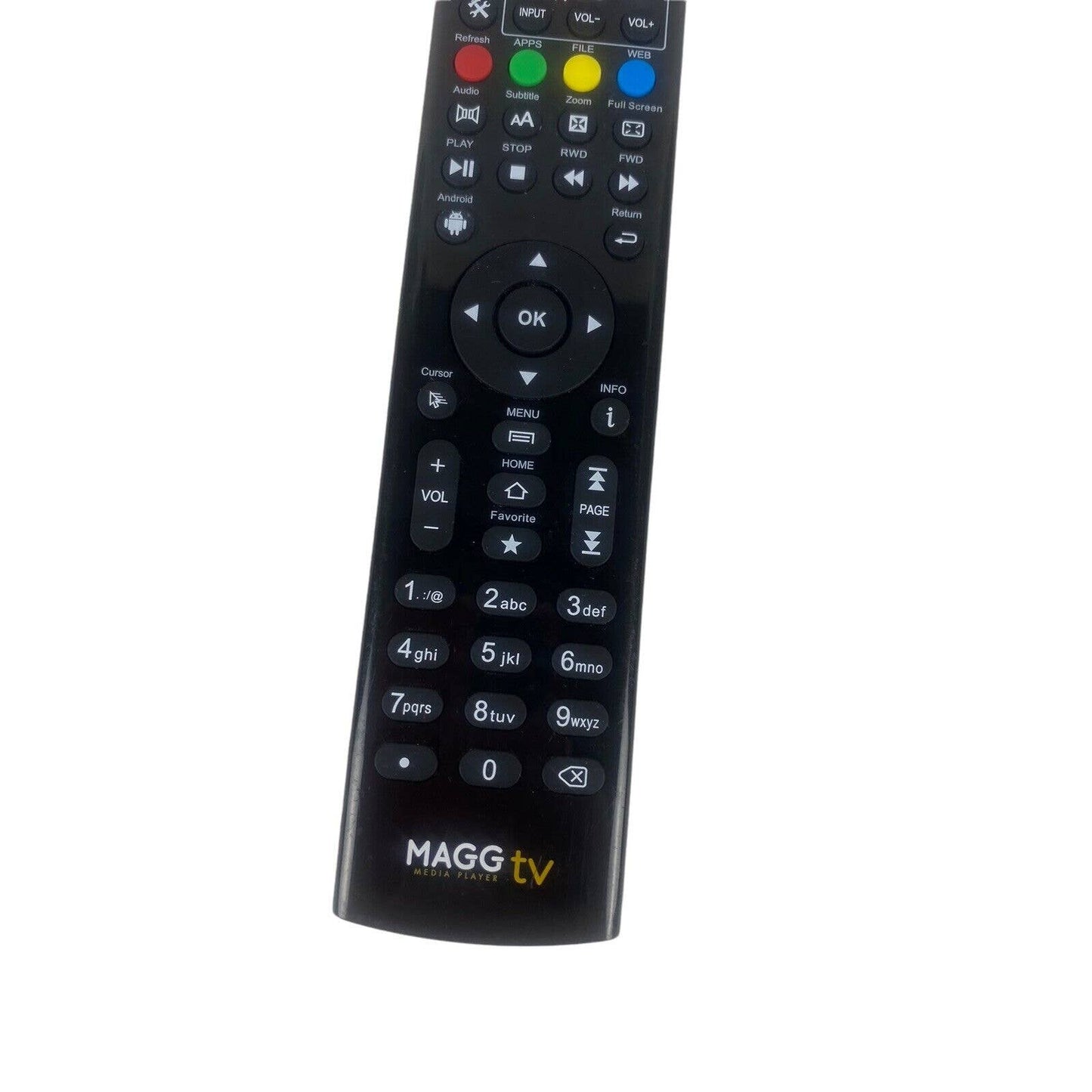 Magg TV Media Player Replacement Remote Control