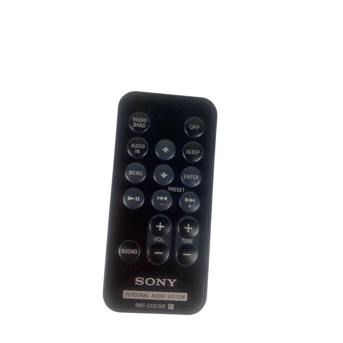 Sony RMT-CCS15IP Personal Audio System Replacement Remote Control