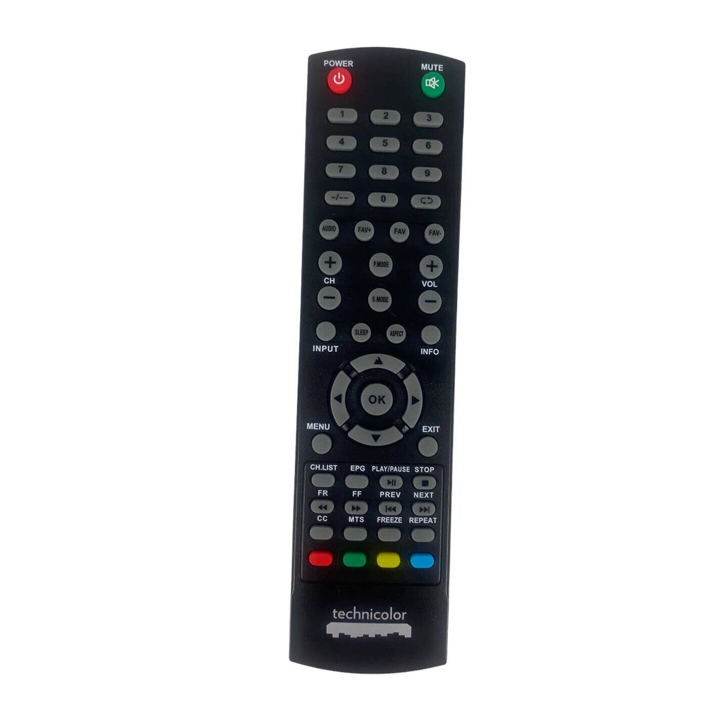 Technicolor TV Television Replacement Remote Control