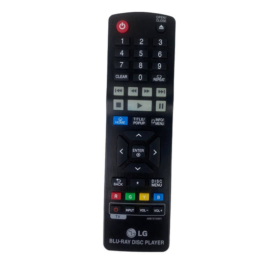 LG AKB73735801 Blu-Ray Disc Replacement Remote Control