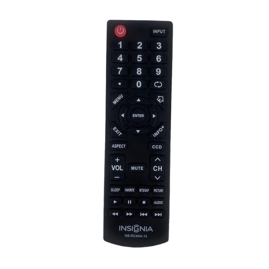 Insignia NS-RC4NA-14 TV Television Replacement Remote Control