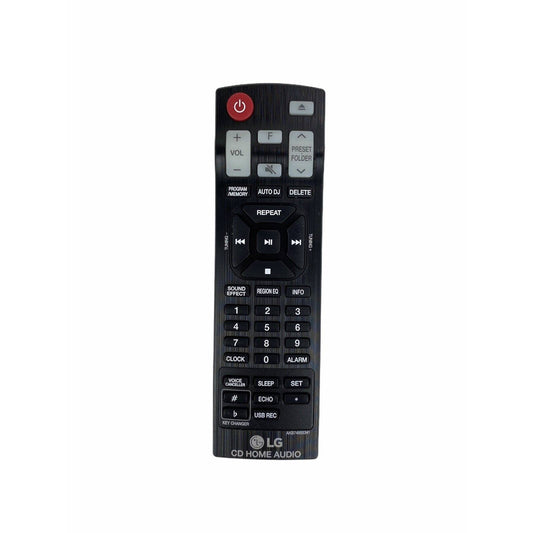 NEW LG AKB74955341 CD Home Audio Replacement Remote Control Black