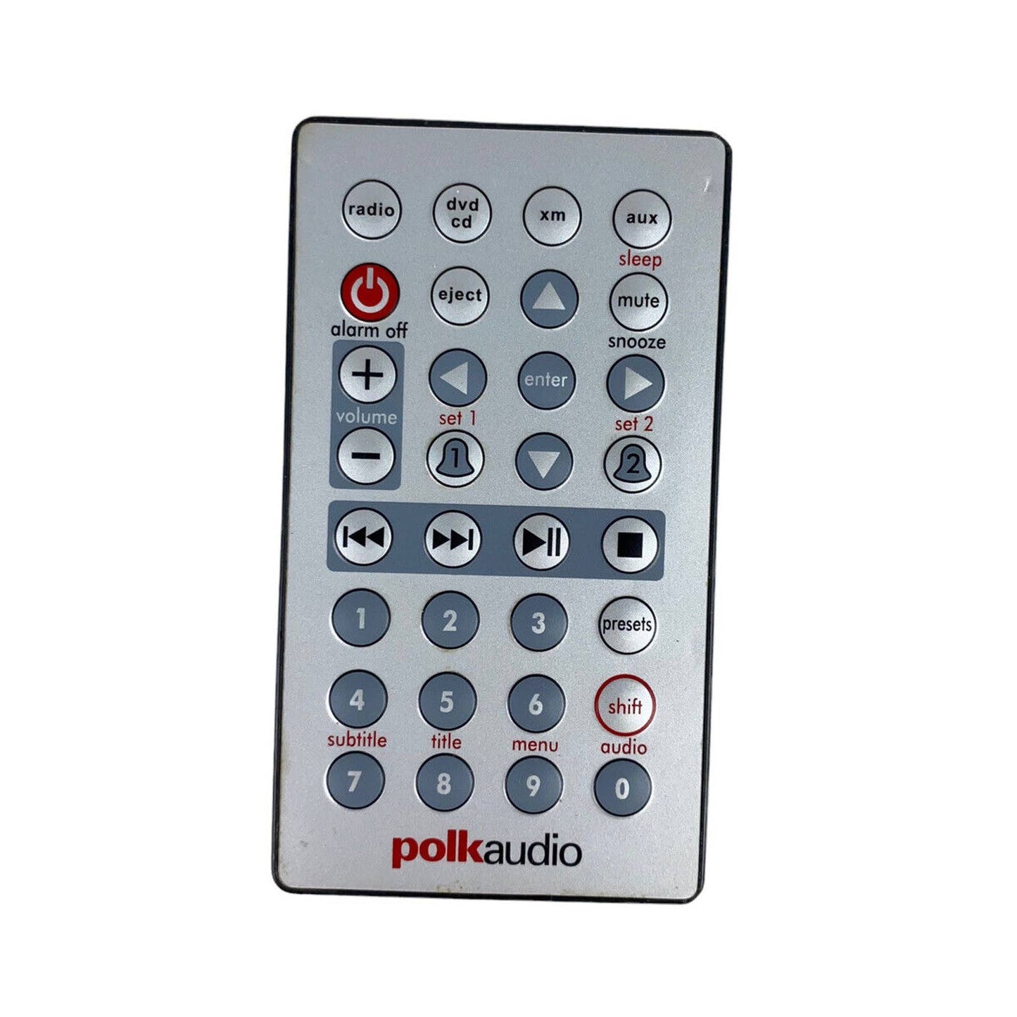 Polk Audio I-Sonic OEM Original Entertainment Replacement Remote Control Tested