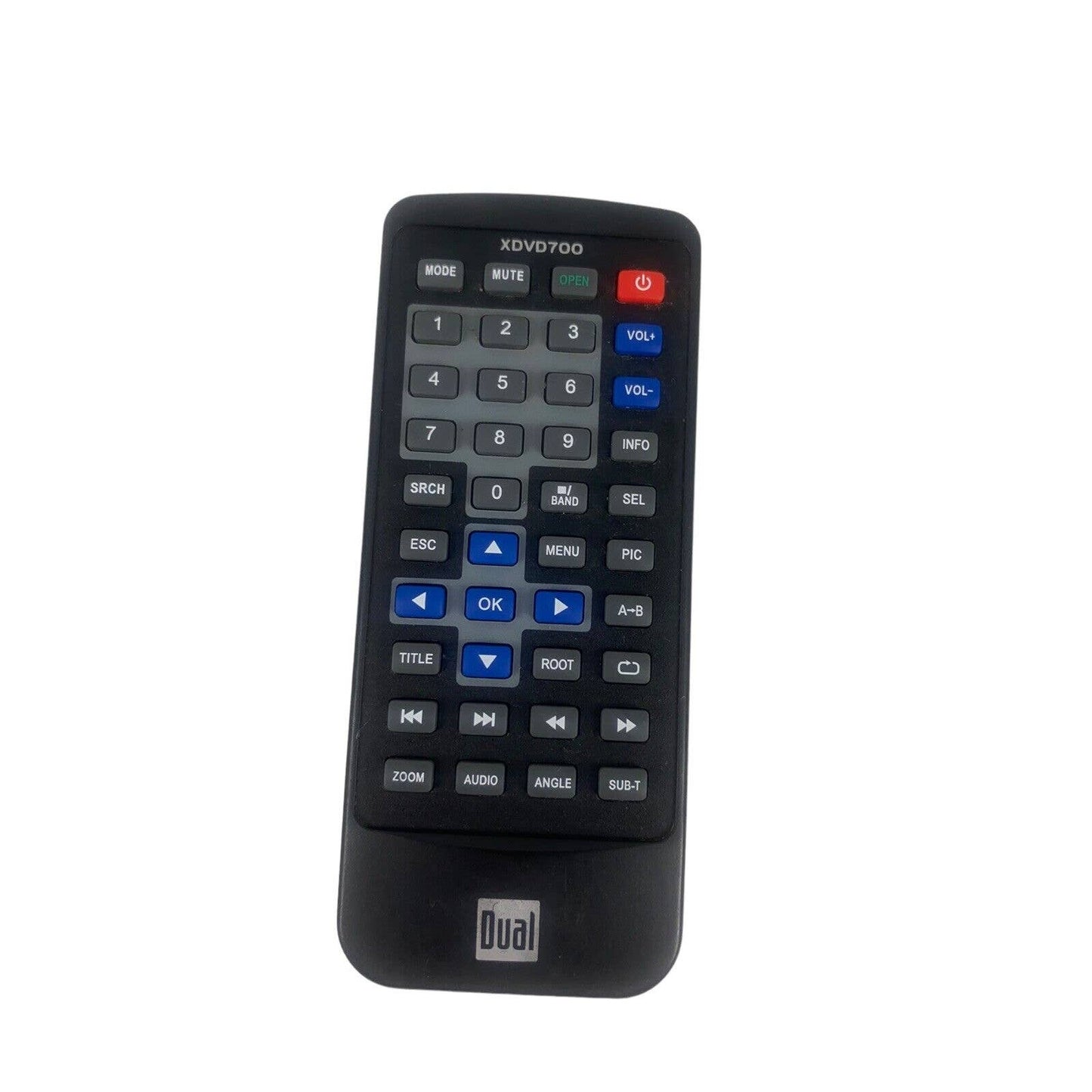 Dual XDVD700 Car Audio Replacement Remote Control