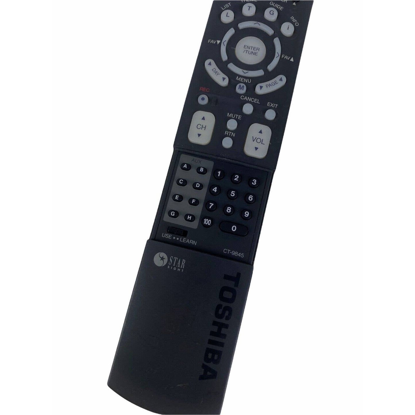 Toshiba CT-9845 TV Video Replacement Remote Control