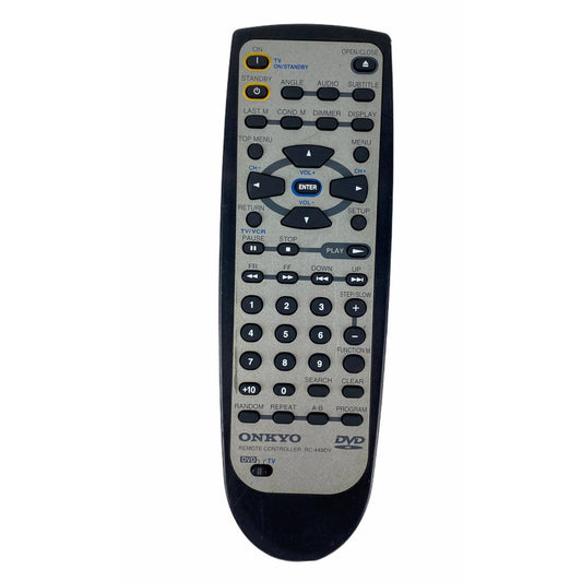 Onkyo RC-449DV DVD TV Replacement Remote Control