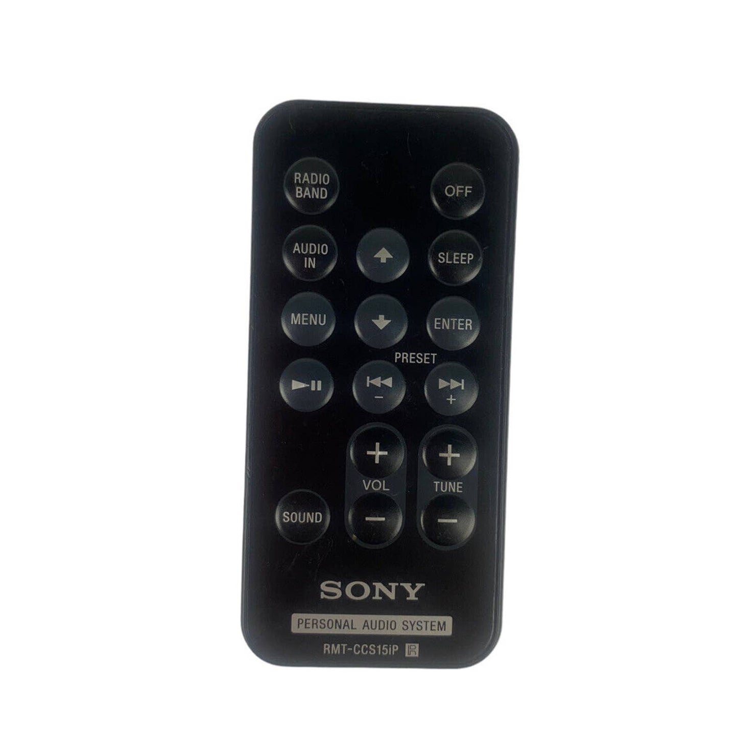 Sony RMT-CCS15IP Personal Audio System Replacement Remote Control